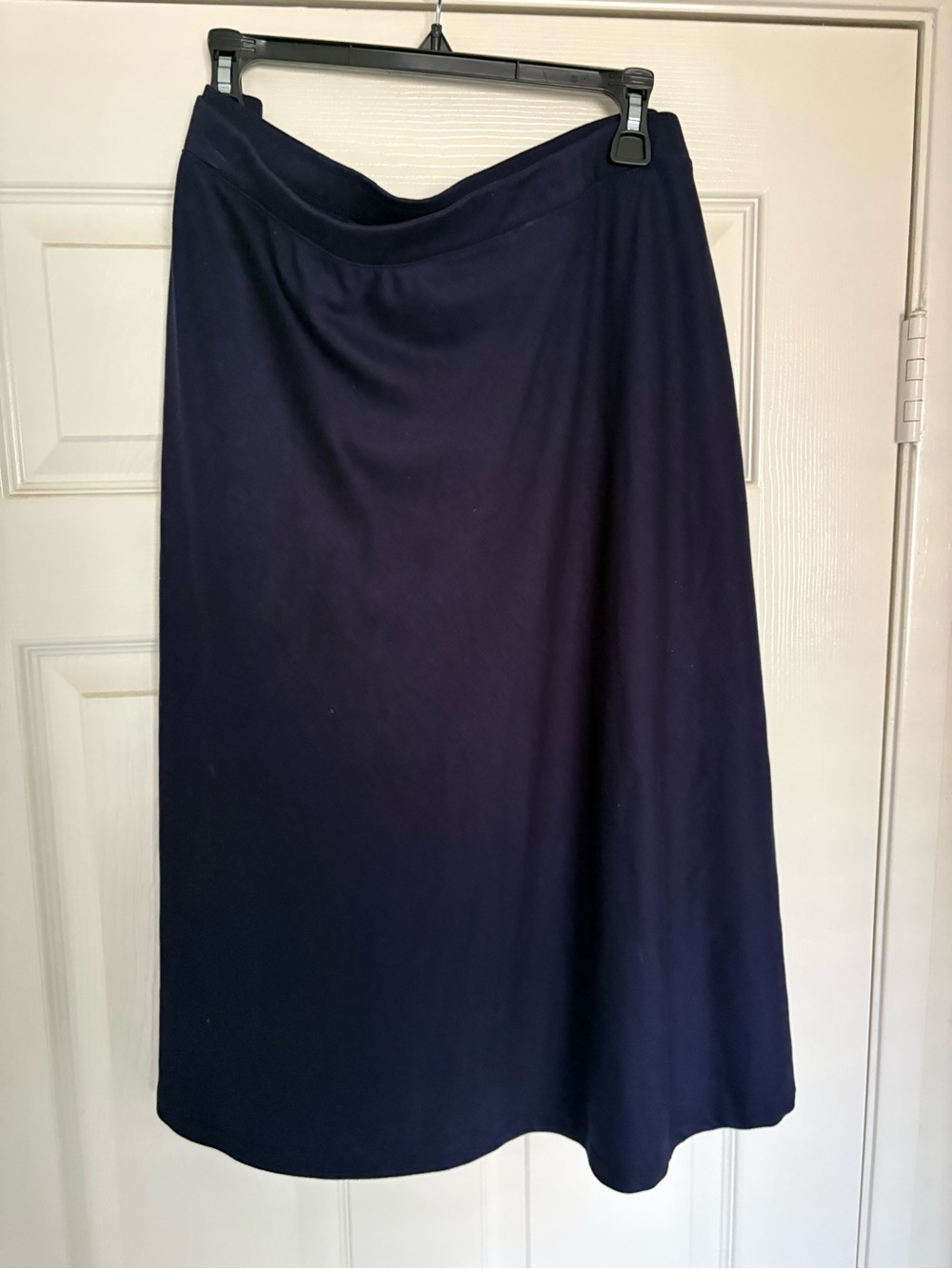Laura Scott Classic Navy A-Line SZ XL Skirt